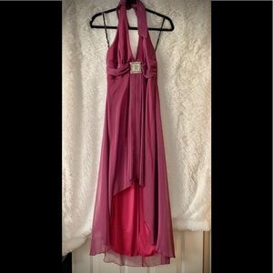 PRETTY PURPLE PARTY DRESS